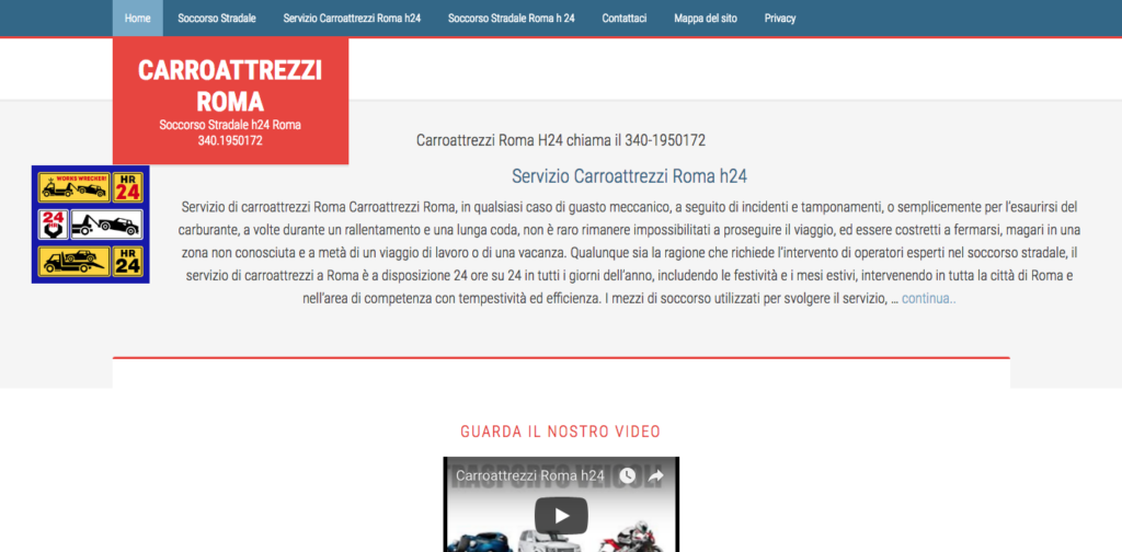 Carroattrezzi Roma Soccorso Stradale h24 Roma 340 1950172