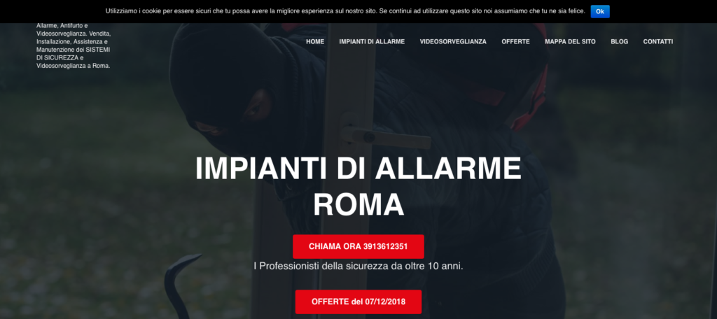 IMPIANTI DI SICUREZZA ROMA Impianti Allarme Roma