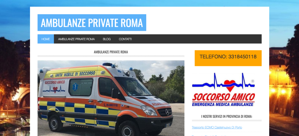 Ambulanze Private Roma - Servizio Ambulanze Private (1)